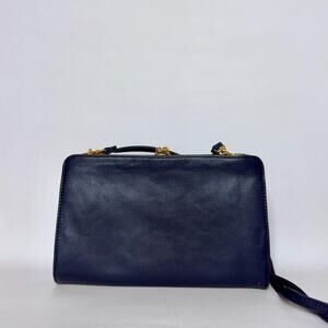 Vintage Giani Bernini Navy Crossbody